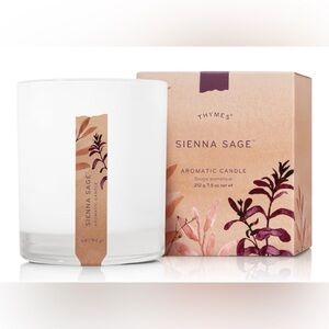 Thymes Aromatic Jar Candle - Sienna Sage  (7.5 oz)
